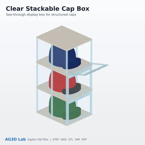 Stackable Cap Box v3