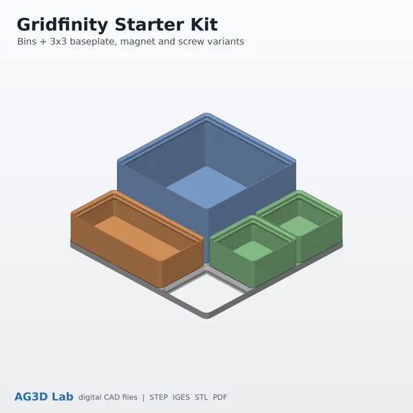 Gridfinity Starter Kit v3